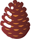 Minimal Gradient Pine Cone
