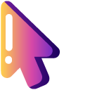 Minimal Gradient Purple Pigeon