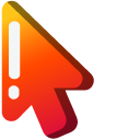 Minimal Gradient Red Scorpion