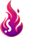 Minimal Pink Flame