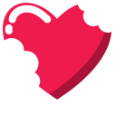 Minimal Bitten Heart