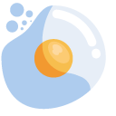 Minimal Egg White and Yolk