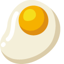 Minimal Fried Egg