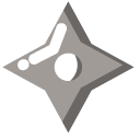 Minimal Gray Shuriken