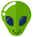 Minimal Green Alien