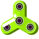 Minimal Green Fidget Spinner
