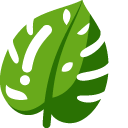 Minimal Monstera Leaf