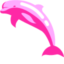 Minimal Pink Dolphin