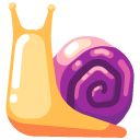 Minimal Pink Snail