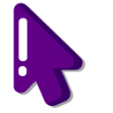 Minimal Purple Witch Hat