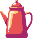 Minimal Red Kettle