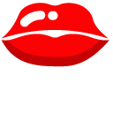 Minimal Red Kiss