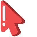 Minimal Red Paper Airplane
