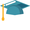 Minimal Square Academic Cap
