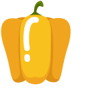 Minimal Yellow Bell Pepper