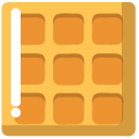Minimal Yellow Waffle