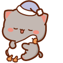 Mochi Mochi Peach Cats Goma and Goose Toy