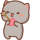 Mochi Mochi Peach Cats Peach Cupid and Goma with Arrow