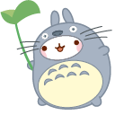 Kawaii Totoro Molang and Piu Piu