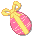 Molang and a Basket of Easter Eggs