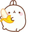 Molang and Banana