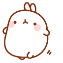 Molang and Leaf
