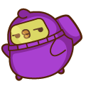 Molang and Piu Piu in Among Us Spacesuits