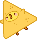 Molang and Piu Piu in Avocado and Nachos Chips Costumes