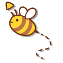 Molang Bear and Little Bee