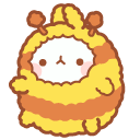 Molang Bee and Honey Dipper