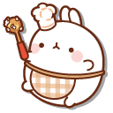 Molang Cook and Molang Onigiri