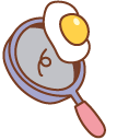 Molang Cooking an Egg