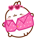 Molang in Party Outfit