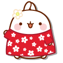 Molang Lilo and Piu Piu Stitch