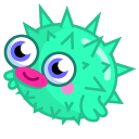 Moshi Monsters Blurp the Batty Bubblefish