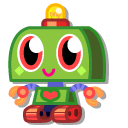 Moshi Monsters Nipper the Titchy TrundleBot