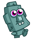 Moshi Monsters Rocky the Baby Blockhead