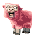 A Minecraft Movie Pink Sheep