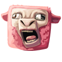 A Minecraft Movie Pink Sheep