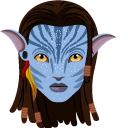 Avatar Neytiri and Bow