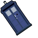 Doctor Who David Tennant and Police Box