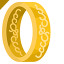 Lord of the Rings Frodo Baggins & One Ring