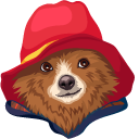 Paddington Bear and Sandwich