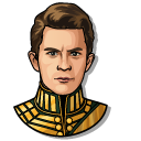 Wicked Prince Fiyero and a Staff