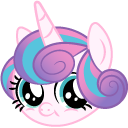 My Little Pony Baby Flurry Heart and Blue Bear