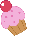 My Little Pony Mrs Cup Cake and Cupcake