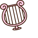 My Melody and Harp