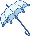 Sanrio Flat and Umbrella