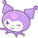 Sanrio Kuromi Purple Macaron