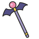 Sanrio Kuromi Witch and a Magic Wand
